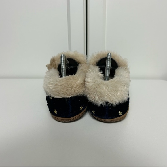 J. Crew blue moon stars blue lined slippers - Picture 4 of 7